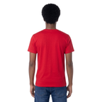Playera Cuello Redondo Manga Corta Juvenil Unisex Color Rojo