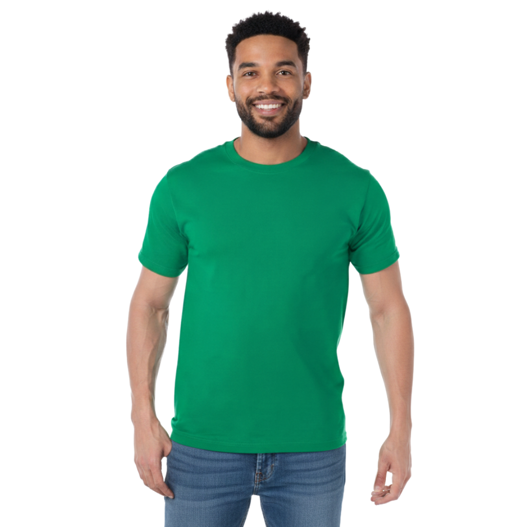 Playera Cuello Redondo Manga Corta Para Caballero Color Verde Jade