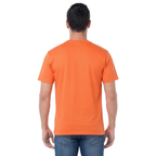 Playera Cuello Redondo Manga Corta Para Caballero Color Naranja - EAMexico