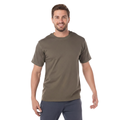 Playera Cuello Redondo Manga Corta Para Caballero Color Olivo - EAMexico
