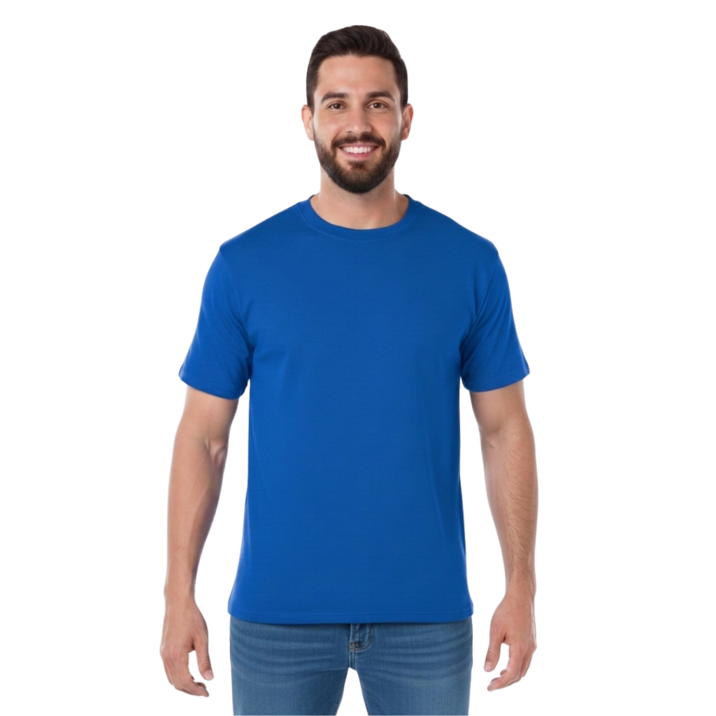 Playera Cuello Redondo Manga Corta Para Caballero Color Royal - EAMexico