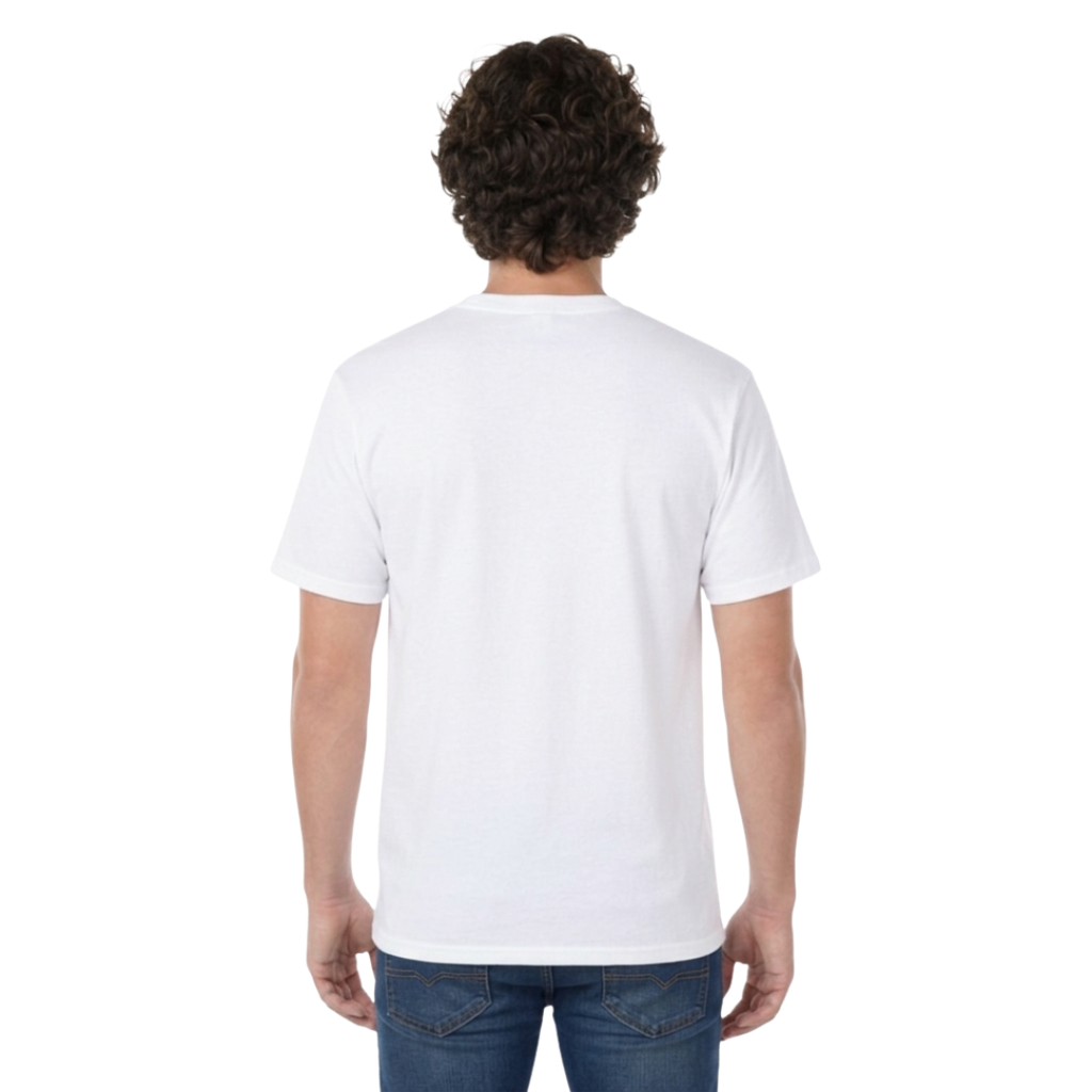 Playera Cuello Redondo Manga Corta Para Caballero Color Blanco - EAMexico