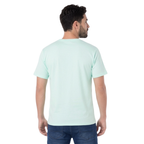 Playera Cuello Redondo Manga Corta Para Caballero Color Aqua - EAMexico