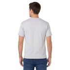 Playera Cuello Redondo Manga Corta Para Caballero Color Plata - EAMexico