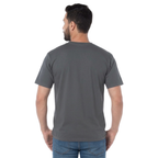 Playera Cuello Redondo Manga Corta Para Caballero Color Carbón - EAMexico