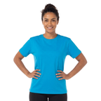Playera Cuello Redondo Manga Corta Juvenil Unisex Color Turquesa